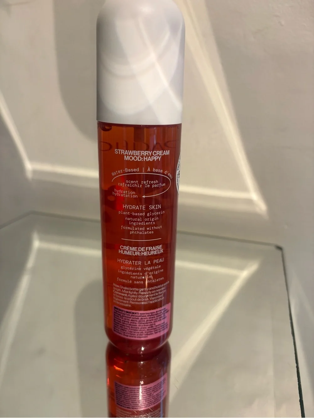Pacifica strawberry cream mist